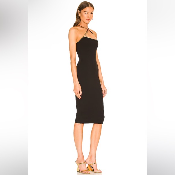 NWT Nookie black 2 way Trinity midi dress - Picture 7 of 7